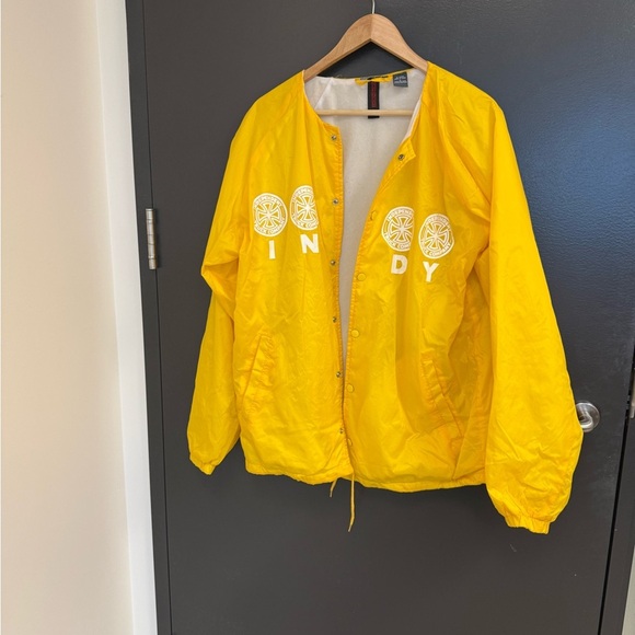 Independent men’s L vintage Y2K skate windbreaker- no collar was removed. GUC - Picture 15 of 15